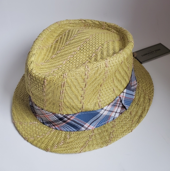 Free Authority Other - Paper Straw Fedora hat. Cabana man